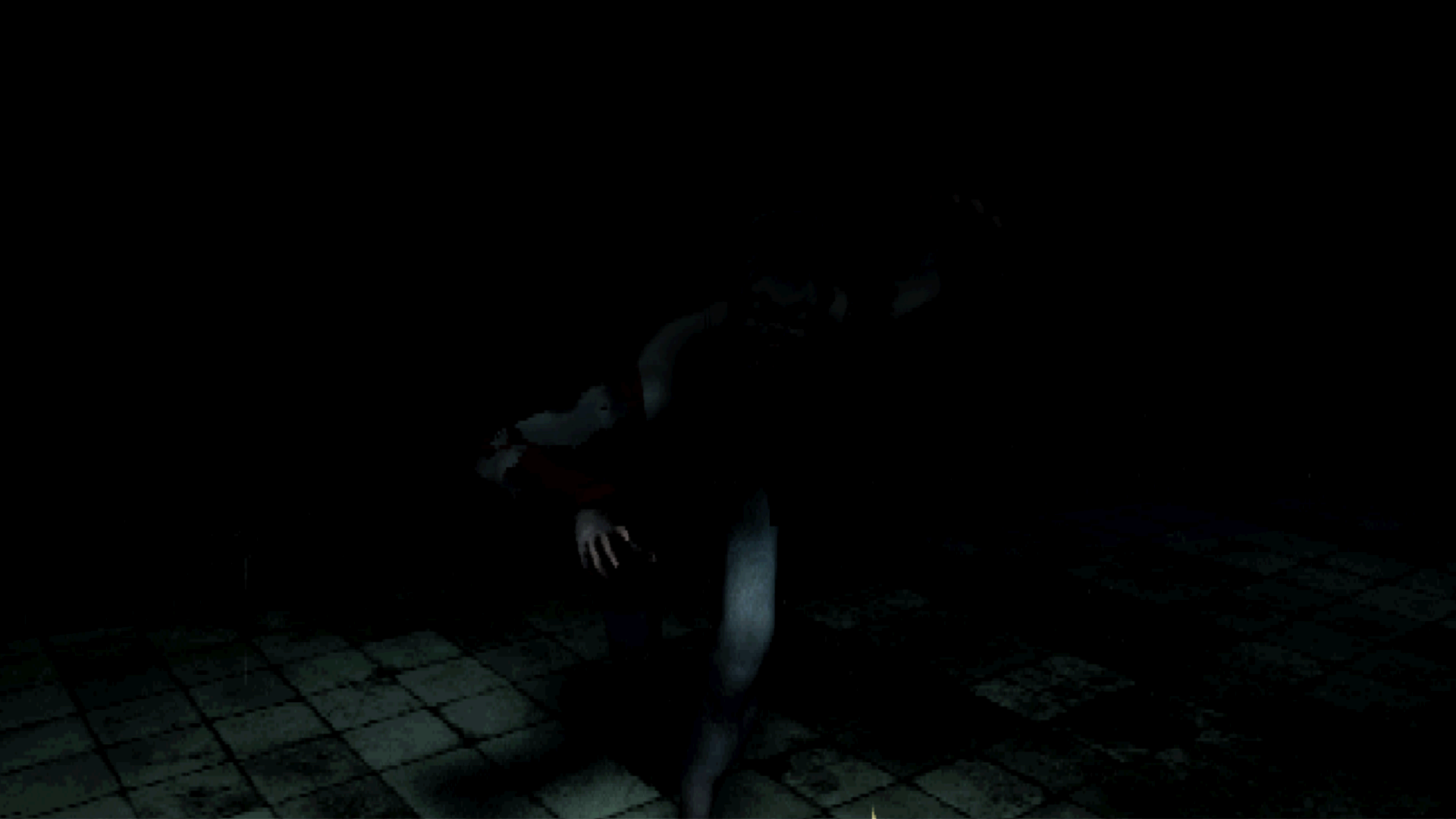 Corridor — figure in doorway